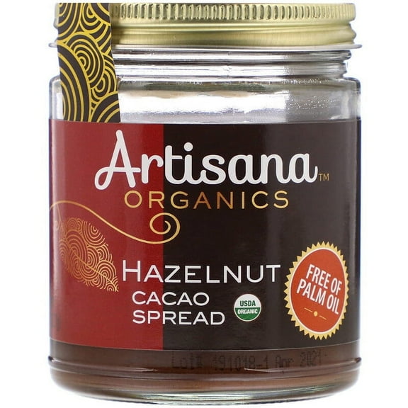 Artisana, Organics, Hazelnut Cacao Spread, 8 oz(pack of 2)