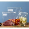 thumbnail image 3 of Variety Slider Storage Bags, 4 Sizes- 145 Count, Expandable Bottom, Microwave-Safe, Zero BPA, 3 of 7