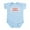 Sky Blue, variant on CafePress - Mess With Corso Infant Bodysuit - Baby Light Bodysuit, Size Newborn - 24 Months