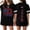 Black, variant on Independence Day Jersey Shirts for Women Short Sleeve 4Th of July V Neck Top Flag Graphic Tee Tunic Tops