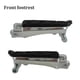 thumbnail image 2 of Motorcycle Front Foot Pegs Footrests Black Pedals For Honda CB250 CBR600F CB600F NC700 Hornet 250 600 Aluminum Rubber, 2 of 5