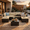 Beige-7, variant on Aiho Outdoor Patio Furniture Set with All Weather Wicker, 6 Pieces Outdoor Sectional Sofa with Soft Cushions and Coffee Table, For Garden, Backyard, Poolside, Patio, Porch and Balcony - Gray