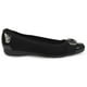 thumbnail image 3 of Zapatos Anne Klein Uplift Ballet Flat para mujer, color negro, 3 of 4