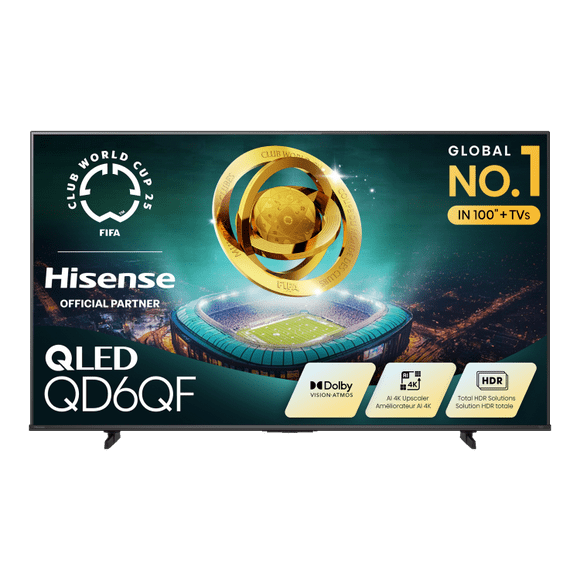 HISENSE 65" Téléviseur QLED 4K UHD 60Hz avec Fire TV intégré
