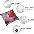 thumbnail image 6 of BANET 2 Pack Waterproof Outdoor Valentines Day Checke Throw Pillow Cases Farmhouse Decorations Double Sided 18x18in, 6 of 7