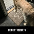 thumbnail image 6 of GORILLA GRIP Ultra Absorbent Grippy Doormat for Muddy Dog Paws, Machine Washable Soak Stopper Rugs Cleaner Floors, Bed Mat for Dirty Dogs, Indoor Door Rug Pet Bed Mats 30x18 Paw Beige Ivory, 6 of 9