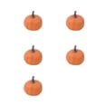 thumbnail image 2 of BUTASY Fall Pumpkin Decorations for Home-5Pcs Realistic Plastic Pumpkins for Indoor Outdoor Thanksgiving Centerpieces Party Decor, 2 of 7