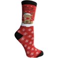 thumbnail image 3 of Yacht & Smith Womens Christmas Socks, Novelty Holiday Socks, Fun Colorful Festive, Crew, Slipper Socks, 9-11, 3 of 8