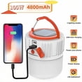 thumbnail image 1 of Kidsjoy Solar-Rechargeable Camping Lantern | 4800mAh Battery, 5 Light Modes, Emergency Ready, 1 of 12