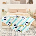 thumbnail image 3 of Catalonia Sherpa Throws Comfy Micro Mink Fleece Comfort Blanket 50x60 inch, Super Soft Plush Sofa Couch Reversible Bed TV, Caring Gift, 3 of 7