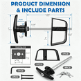 Latch Structure ZHZFKQ Shed Door T-Handle Lock Latch Kit with 4 Keys,Shed Barn Coop ...