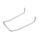 thumbnail image 1 of Soporte del soporte de canasta delantera para bicicletas para la instalación de de bicicletas estante de soporte práctico para bicicletas Doblar, 1 of 8