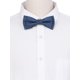 thumbnail image 4 of CORBATA DE LAZO PREATADA AJUSTABLE DE JACQUARD PARA HOMBRES INSPIRADOS CHIC PARA BODAS ELEGANTES AZUL MARINO, 4 of 4