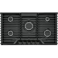 thumbnail image 2 of Frigidaire Gccg3648a 36" Wide 5 Burner Gas Cooktop - Black, 2 of 4