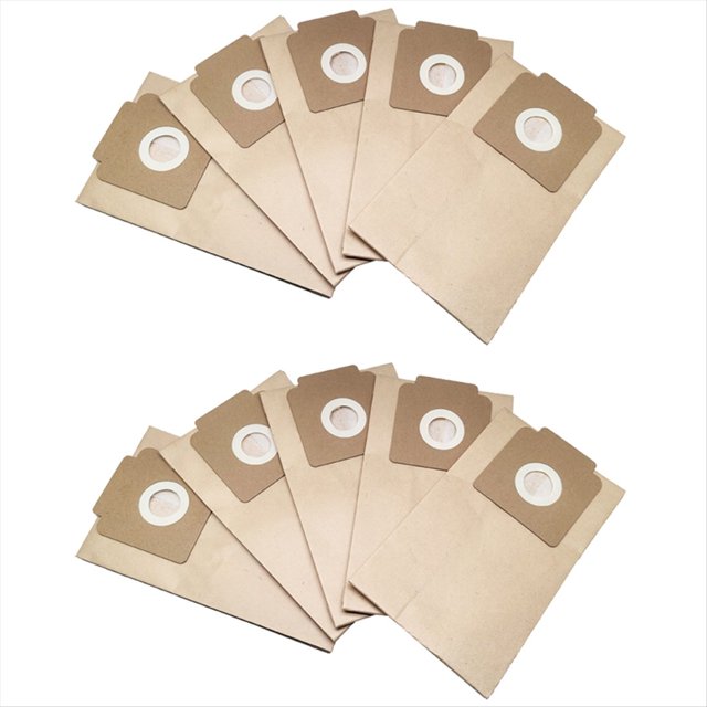 10 Piezas de Repuesto Bolsa de Polvo para BV30/1 BV50/1 Accesorios para Aspiradoras Bolsas de Papel