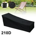 thumbnail image 1 of Waterproof Patio Chaise Lounge Cover Durable Outdoor Lounge Chair Cover, Fading Resistant, 1 of 5