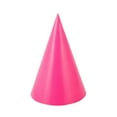 thumbnail image 2 of 10 Pcs Colorful Party Hats Bright Birthday Paper Cone Hat for Birthday Christmas New Year Party Supplies Graduation Celebration Hot Pink, 2 of 3