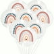 thumbnail image 4 of Globos bobo boho arcoíris de 18 pulgadas, pegatinas pastel con globos transparentes de burbujas para suministros para fiestas de cumpleaños y bodas, 4 of 5