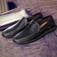 thumbnail image 6 of TIREOW Men's Formal Tuxedo Dress Leather Shoes Slip-On Loafer Low Heel Flat Oxfords Lightweight Driving Shoes Casual Moccasin Business Boat Shoes, 6 of 8