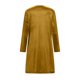 thumbnail image 5 of TaTaai Women Elegant Solid Color Gold Velvet Long Sleeve Round Neck Pleated Dress Casual Fashion Soft Stretchy Comfortable Midi Dress for Daily Outfits Gift, 5 of 8