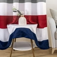 thumbnail image 6 of DriftAway Mia Stripe Room Darkening Grommet Unlined Window Curtains 2 Panels 84"L x 52"W Multi, 6 of 7