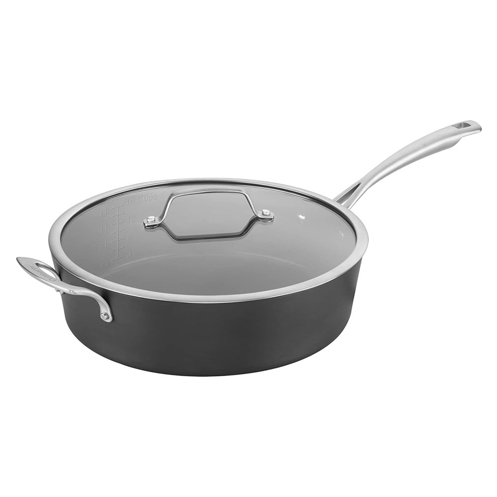 Cuisinart 62I33530H 5.5 Quart Hard Anodized Saute Pan with Cover