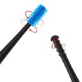 thumbnail image 2 of Double-ended Silicone Earpick Ear Wax Remover Curette Soft Ear Cleaner Spoon Spiral Ear Clean Tool, 2 of 7