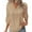 Yellow2, variant on Long Sleeve Shirts for Women, Baberdicy Women's Lace Blouses V Neck 3/4 Sleeve Sheer Elegant Casual Plus Size Tops , Jn L