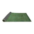 thumbnail image 2 of Ahgly Company Indoor Square Oriental Turquoise Blue Modern Area Rugs, 3' Square, 2 of 4