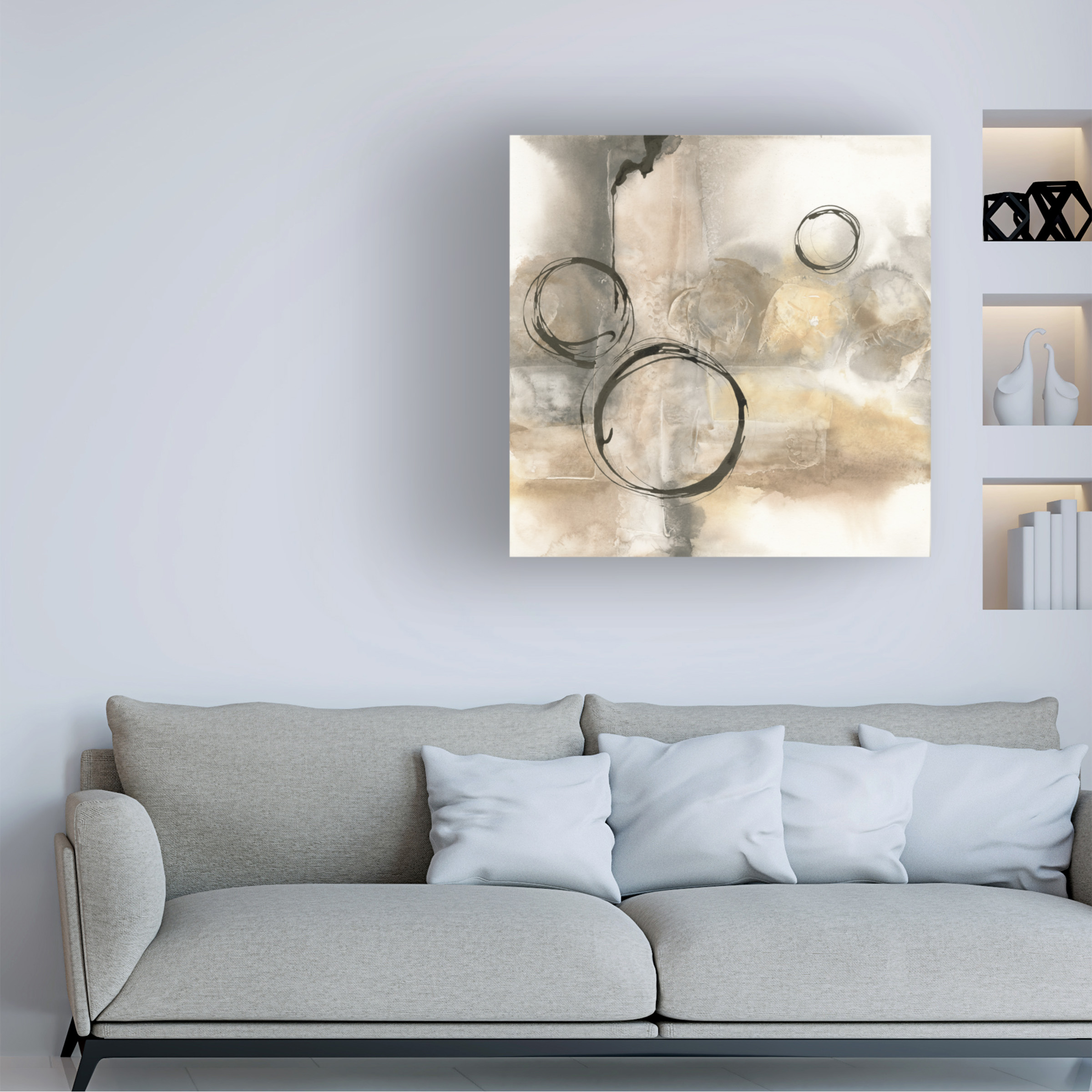 Trademark Fine Art 'Full Circle I' Canvas Art by Chris Paschke