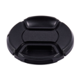 thumbnail image 4 of 3X Black 62mm Center Pinch Design Front Lens Cap Cover, 4 of 8