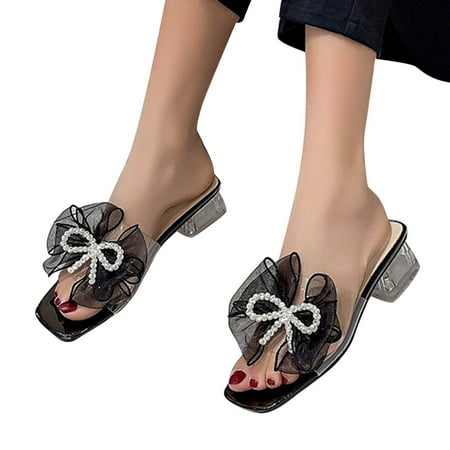 

Women s Ladies Fashion Casual Solid Open Toe Platforms Sandals Beach Shoes Black 6.20457
