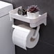 thumbnail image 3 of Kearding Accesorio de soporte de papel higiénico soportes de almacenamiento universales para el hogar accesorios de estante de papel de rollo de baño Juegos de accesorios de baño Kearding HA069187-01, 3 of 6