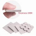 thumbnail image 3 of 18-128 PCS Felt Chair Leg Pads 5mm Thick  Floor Scratch Protector Mat Mute Non-slip Self Adhesive DIY Furniture Accessories, 3 of 9