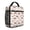 Fireman and Flame, variant on Fireman and Flame White Pattern Insulated Lunch Bag Teens,Lunch Box for Men Women for Work,Picnic or Travel,10.2x9.5x4.3 Inches,8 Can Capacity