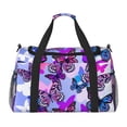 thumbnail image 1 of Easygdp Flying Butterflies Bolsa de Gimnasio, Bolsa de Viaje Duffel, Bolsa de Fin de Semana con Compartimentos, Bolsa de Mano para Noche, 1 of 7