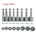 thumbnail image 2 of 6-13Mm Magnetic Nut Driver Socket Electric Drill Bit Socket Adapter 1 4 Hex Shank For Electric Drill Bit Power Wrench Accessory 11Mm Fangkenuo, 2 of 6