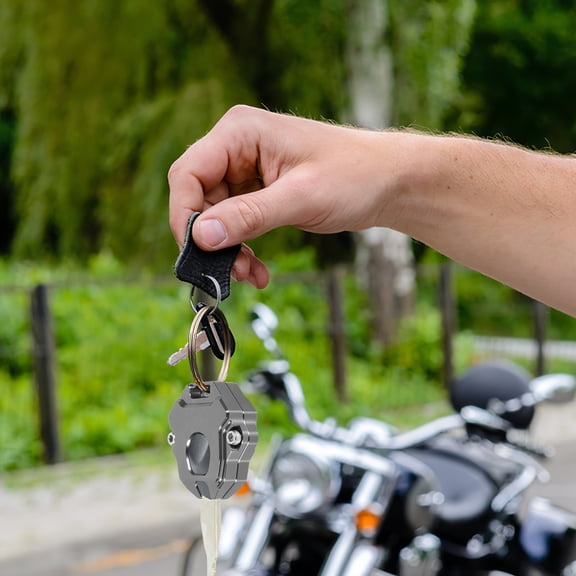 LOLIPPYY Aluminum Metal Car Key Cover with Sleek Design for Daily - 1 Set