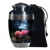 KARYLIZ Rose Memorial Urns For Human Adult Ashes Female & Male Large Decorative Urn 10 Inch