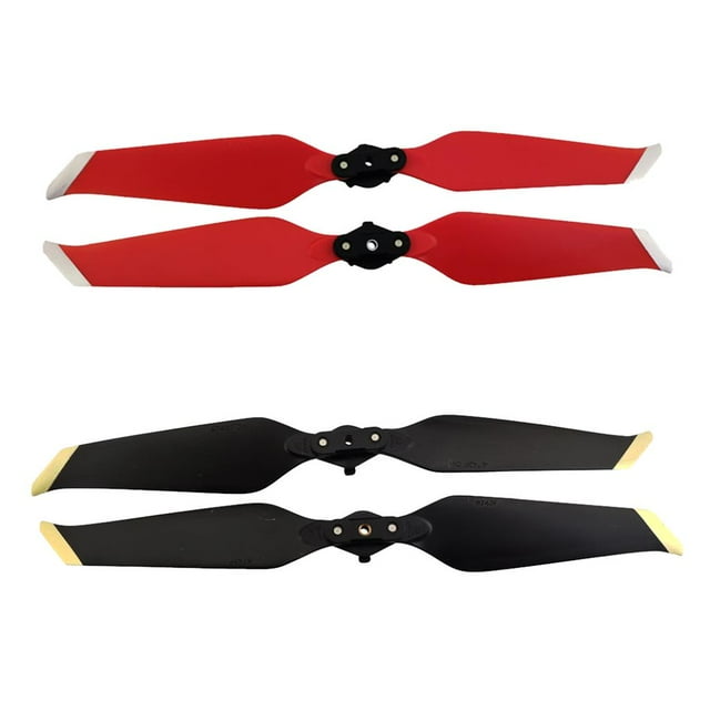 Esquirla 4 Pcs Blade Propeller Release Airscrew for 2 Pro Quadrocopter Black + Black