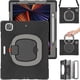 thumbnail image 5 of Funda con soporte de anillo ajustable para iPad de 9,7 pulgadas (2018) con correa para el hombro, gran soporte de anillo ajustable, protección contra golpes., 5 of 5