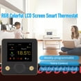 thumbnail image 2 of WIFI Smart Boiler Thermostat with RGB Colorful LCD Display Intelligent, 2 of 8