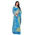 thumbnail image 3 of Floral Printed Pure Georgette Saree - 28409954, 3 of 5