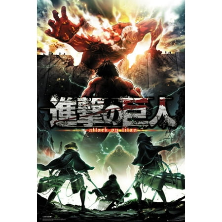 Regular Show Poster Attack On Titan - Season 2 - TV Show Poster / Print (Key Art / Regular Style) (Size: 24