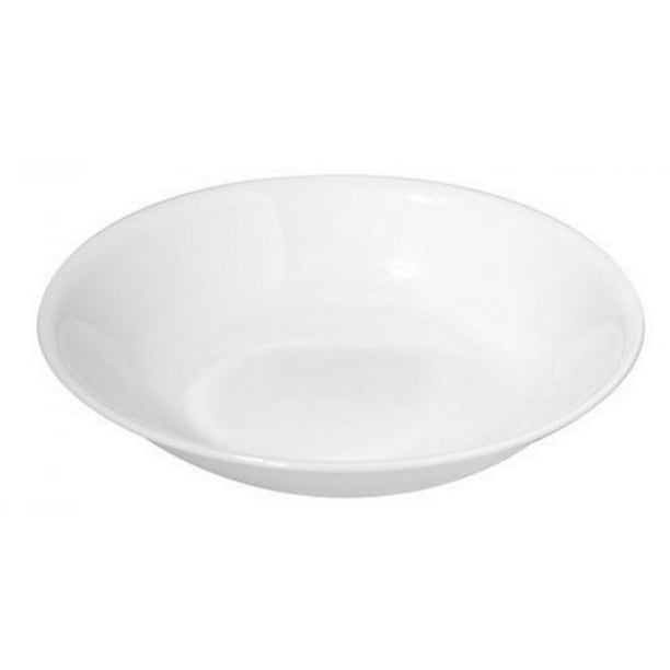 Corelle Livingware 20Ounce Salad/Pasta Bowl, Winter Frost White
