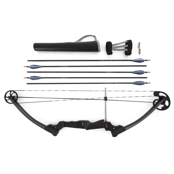 Genesis Original Compound Bow and Arrow Kit, Right Handed, Carbon