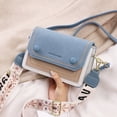 thumbnail image 1 of Bolso de mujer de moda con doble correa de hombro ancha y estrecha, bolso cuadrado, bolso de mujer, 1 of 6
