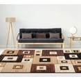 thumbnail image 3 of United Weavers Drachma Benson Modern Geometric Accent Rug, Brown, 2'7" x 4'2", 3 of 6