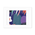 thumbnail image 1 of Blue s Art Pattern Photo Mount Frame Picture Art Painting Desktop 5x7 inch, 1 of 3