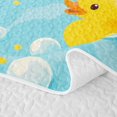 thumbnail image 5 of Erosebridal Cute Duck Bubble Print Twin Quilt Set for Girls Boys, Summer Cartoon Theme Twin Coverlet Set, 2 Pieces, 5 of 7